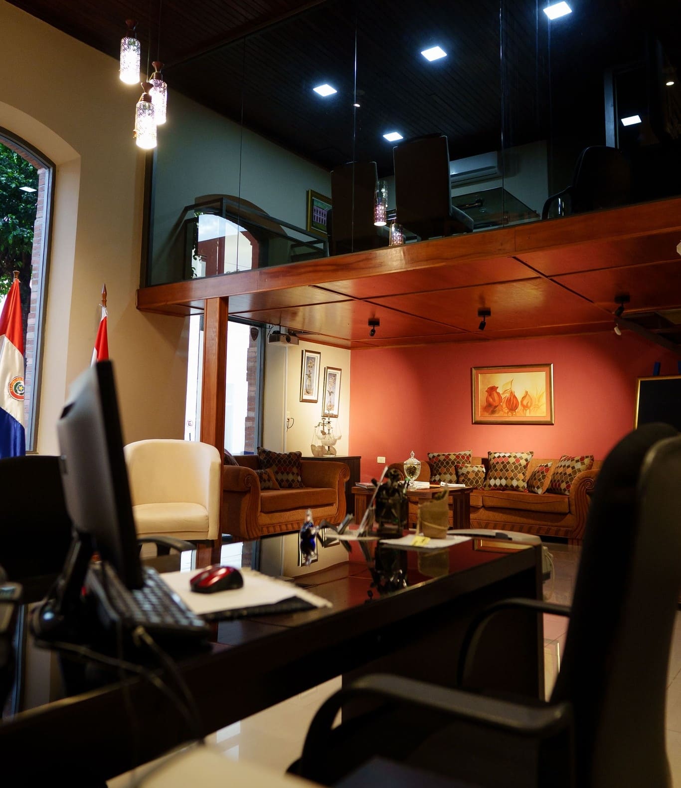 Espacio de trabajo y atención empresarial de Cerro Azul